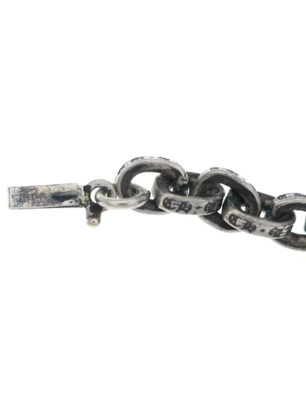 Chrome Hearts Vintage Paper Chain 18 Necklace Silver